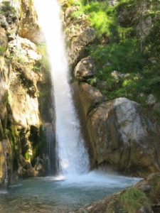 Traumhaft schöner Wasserfall