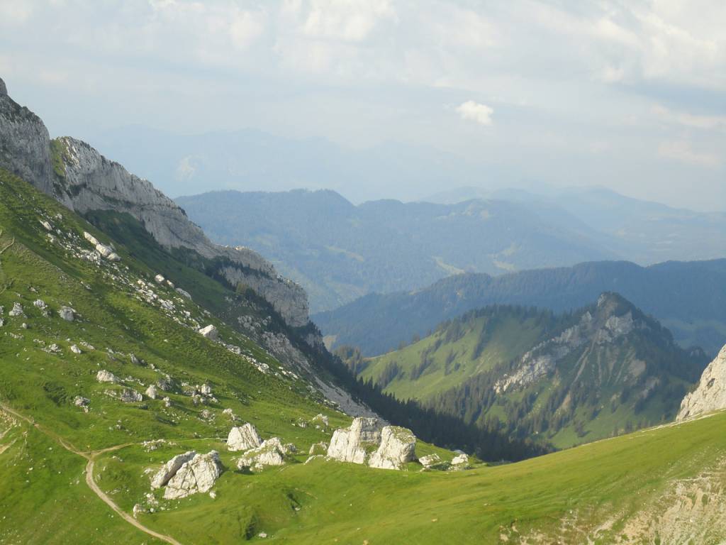 In den Schweizer Alpen