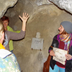 Besuch in einer Höhle